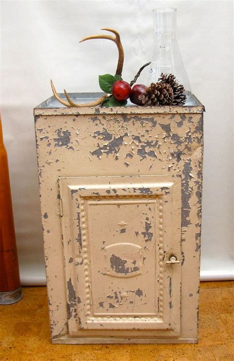 Vintage Metal Pie Safe 